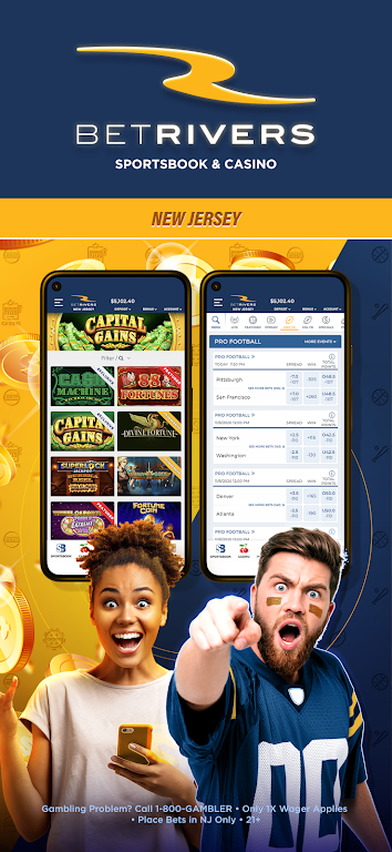 BetRivers Casino NJ Ảnh chụp màn hình 0