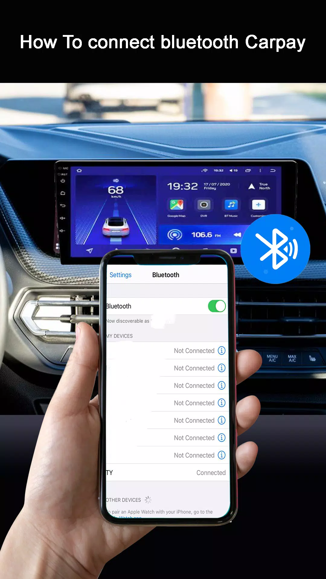 Apple Carplay for Android Auto Tangkapan skrin 3