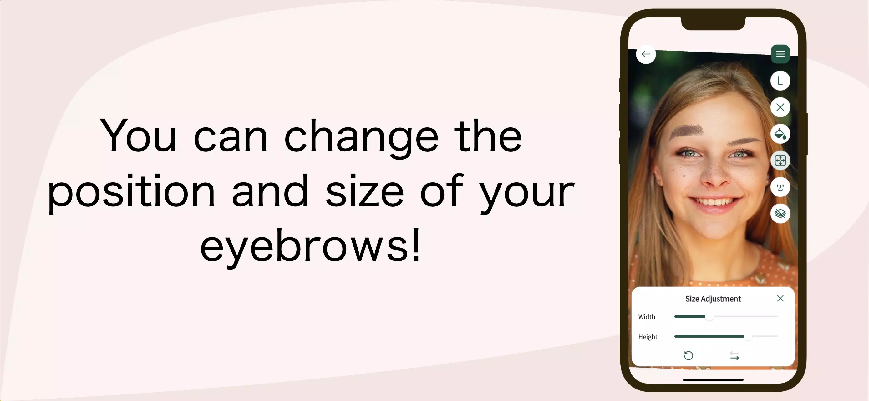 Find ideal eyebrows：BrowStudio Screenshot 1