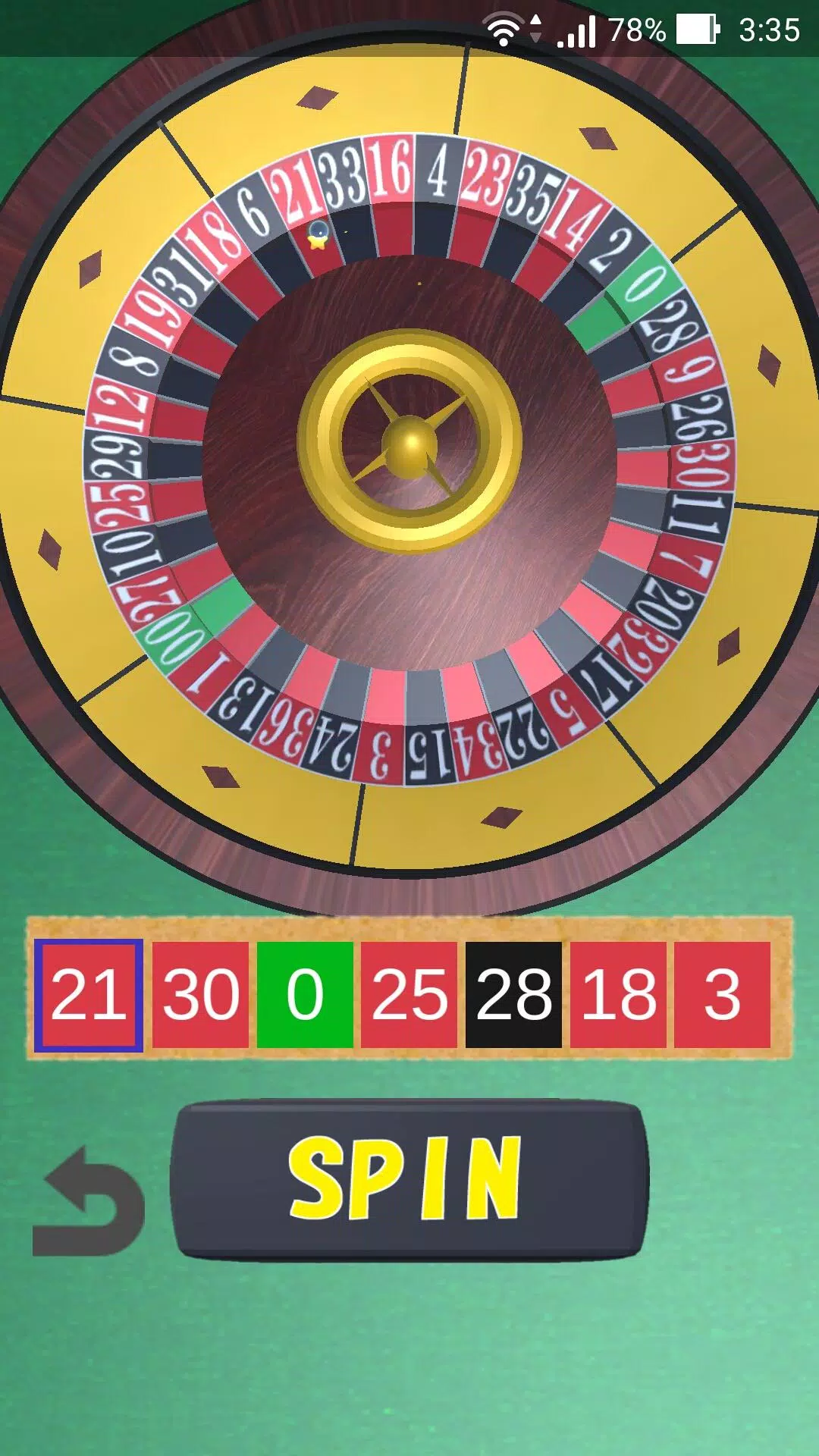 Roulette Wheel Ảnh chụp màn hình 1