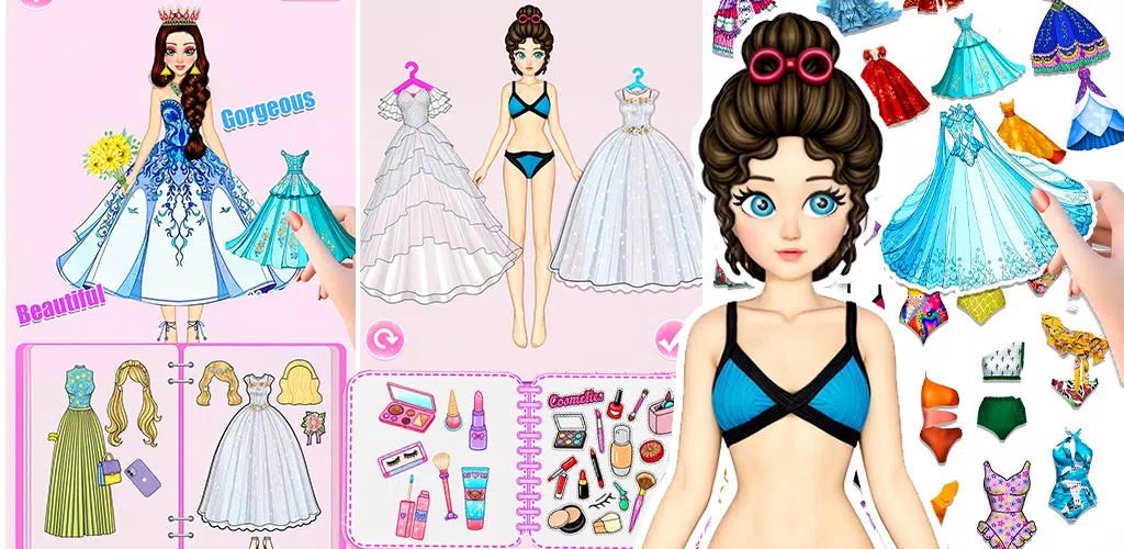 Paper Doll: Dress Up DIY Game ภาพหน้าจอ 0