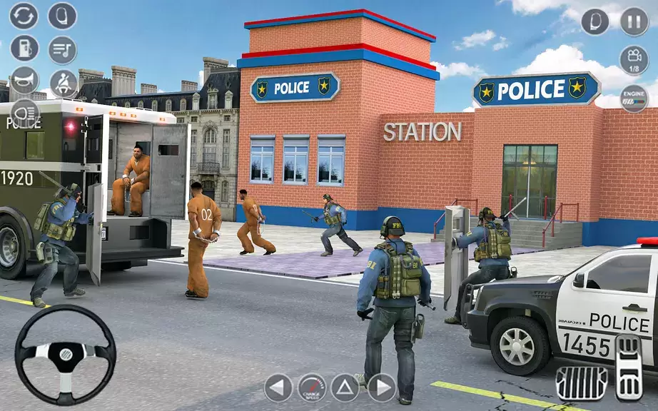 Police Car Driving Games 3D 螢幕截圖 0