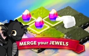 Merge Jewels: Gems Merger Game स्क्रीनशॉट 0