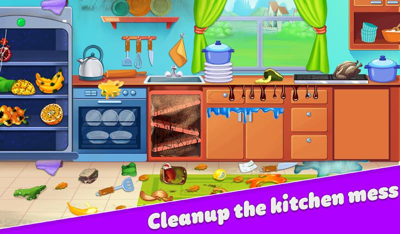 Schermata Dream Home Cleaning Game Wash 0