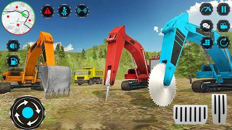 Heavy Excavator Rock Mining ဖန်သားပြင်ဓာတ်ပုံ 2