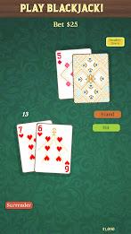 Blackjack 777 Card Game स्क्रीनशॉट 0