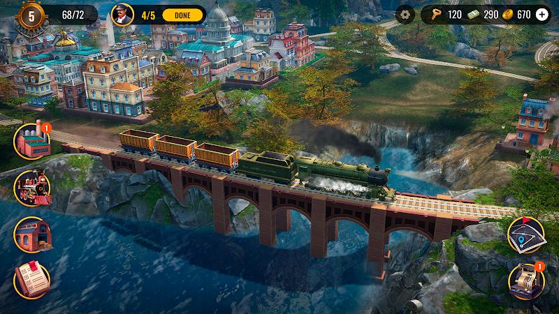 Railroad Empire: Train Game 스크린샷 1