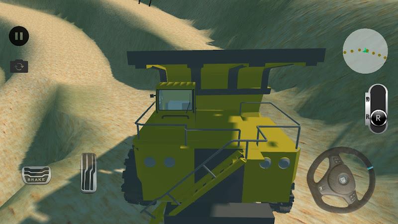 Mining truck game - Excavator Tangkapan skrin 3