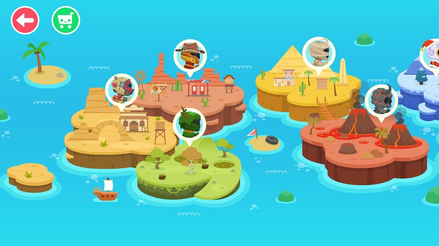 大腳車總動員 - 模擬汽車和賽車兒童遊戲 螢幕截圖 1