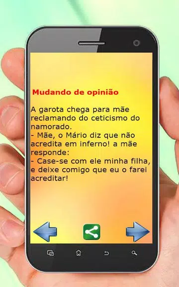 Piadas Curtas Divertidas 螢幕截圖 1