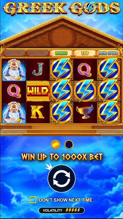 Greek Gods - Slot Casino Game Tangkapan skrin 0