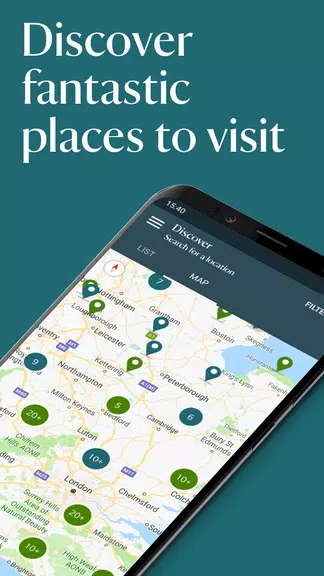 National Trust - Days Out App स्क्रीनशॉट 0