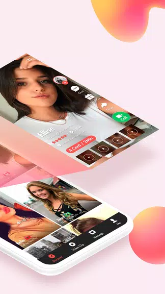 MeowChat : Live video chat & M Zrzut ekranu 1