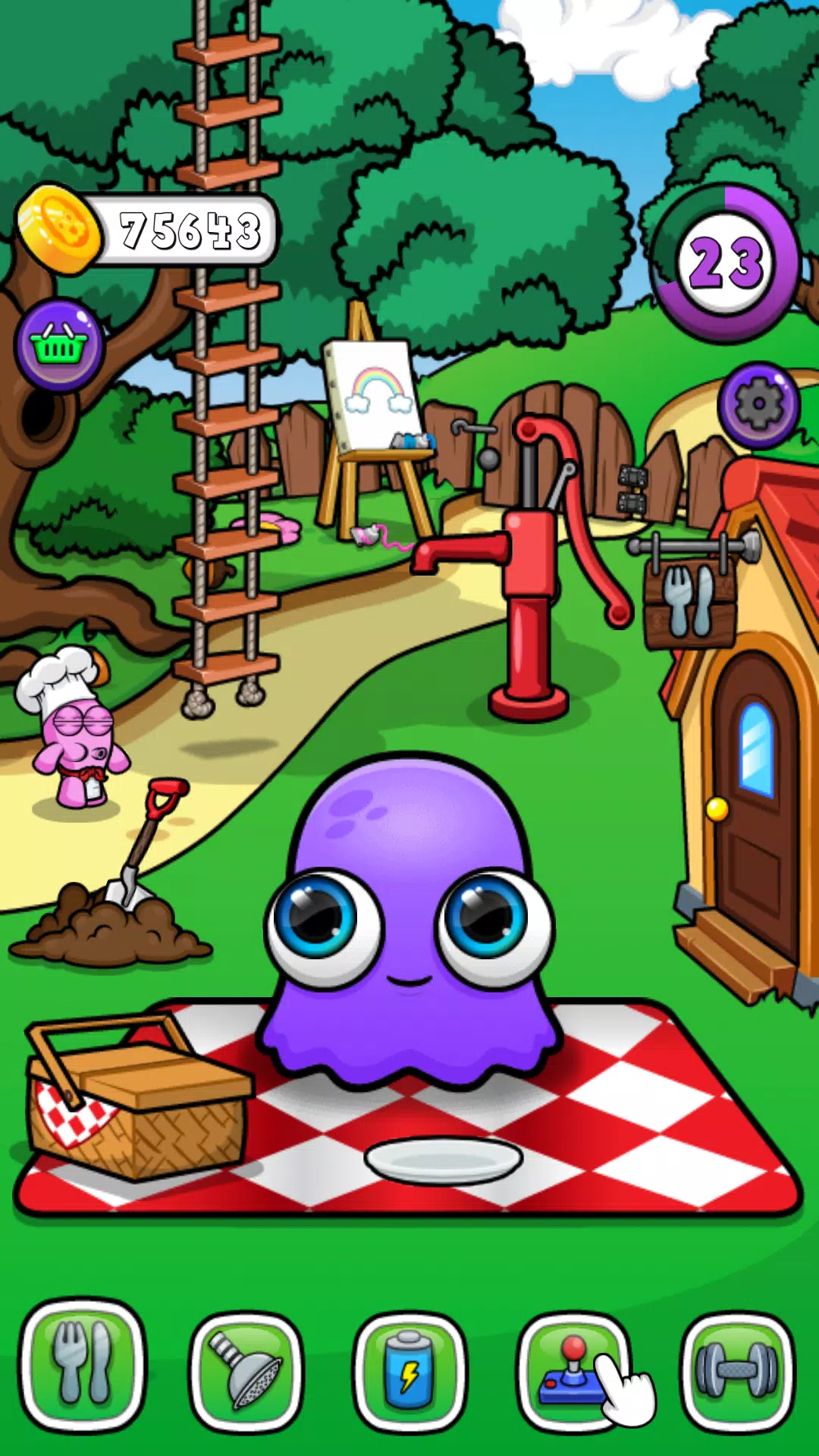 Moy 7 the Virtual Pet Game Screenshot 0