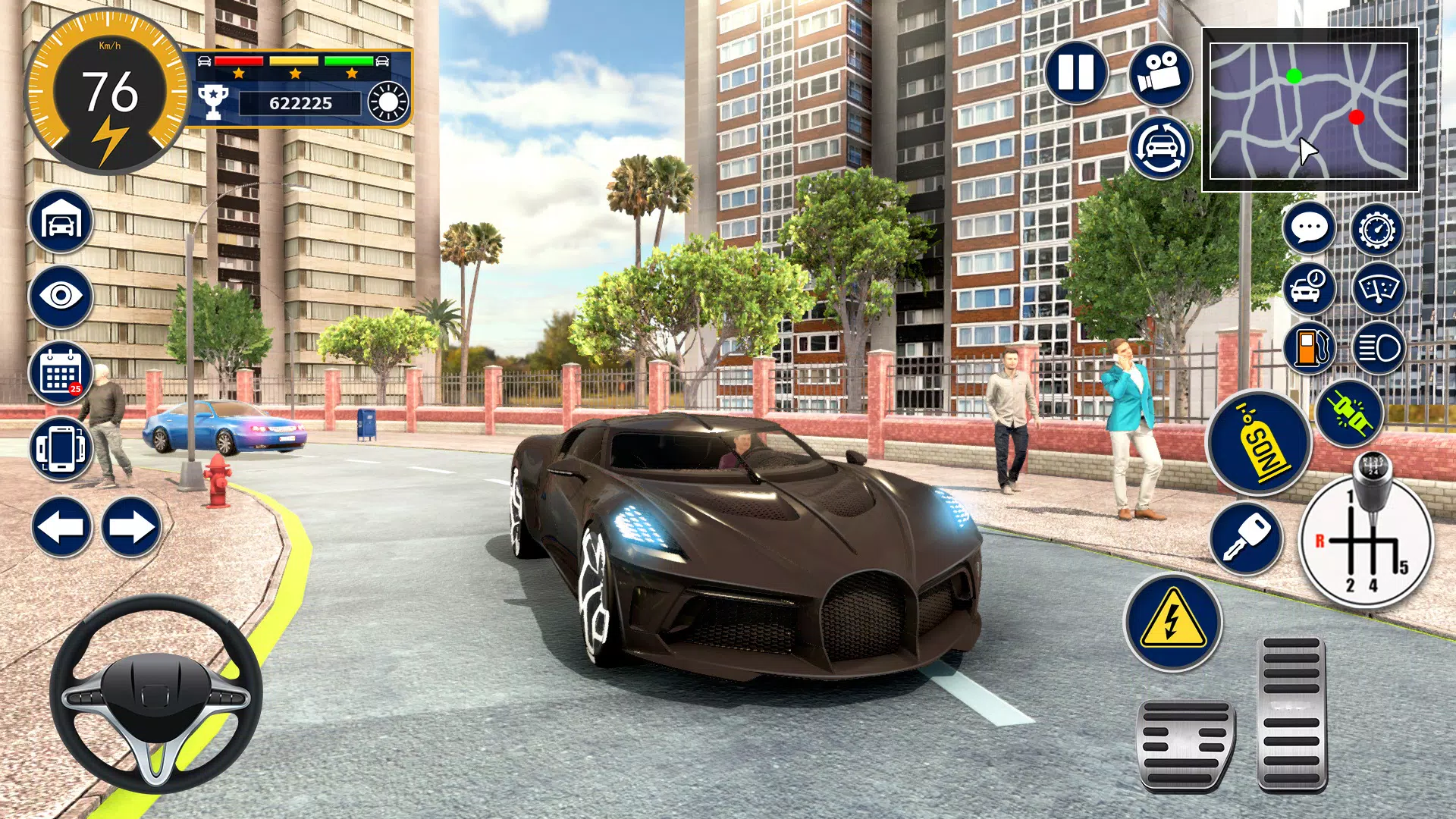 Bugatti Game Car Simulator 3D स्क्रीनशॉट 3