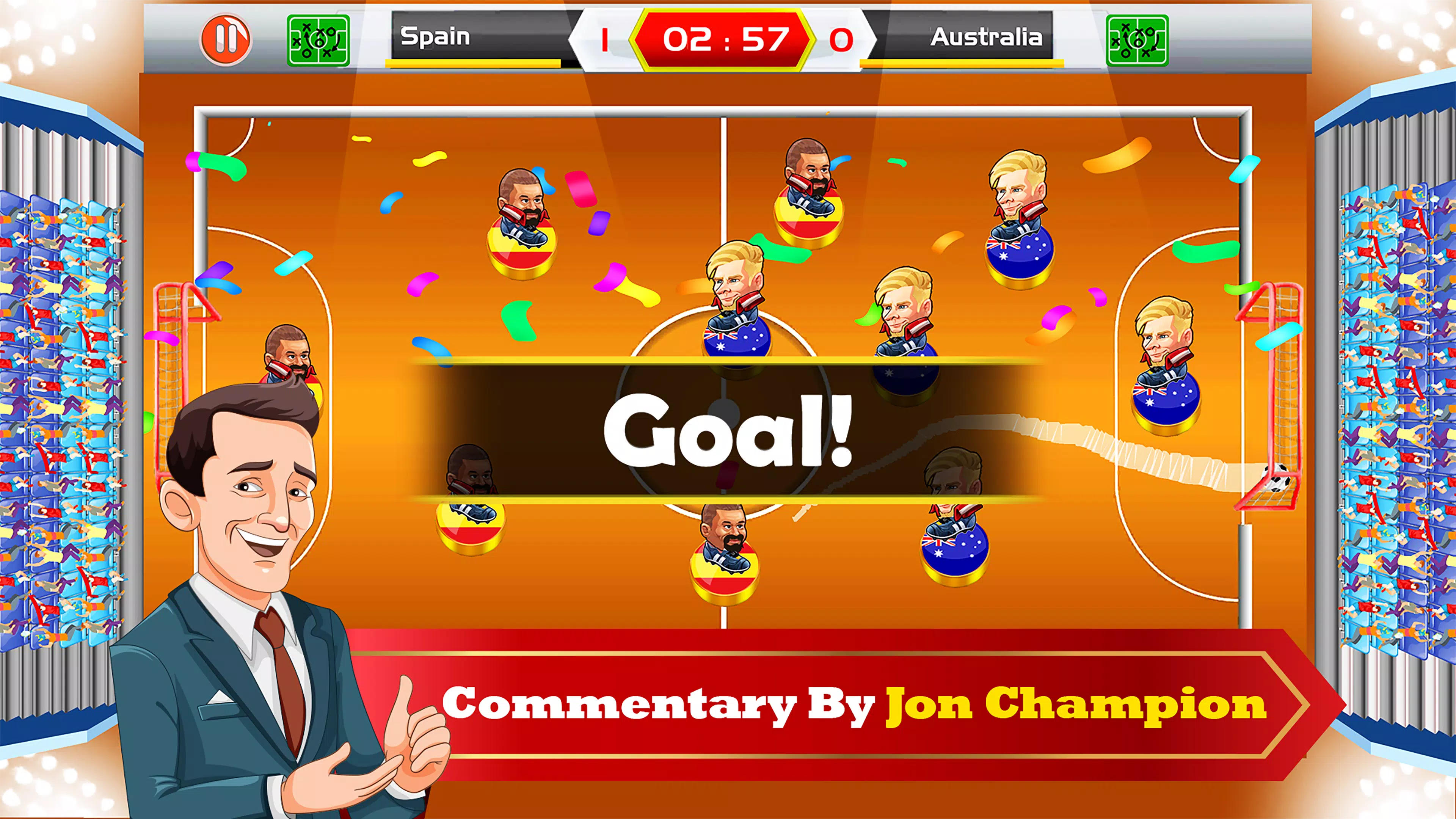 Finger Soccer: 2D Superstar Screenshot 3