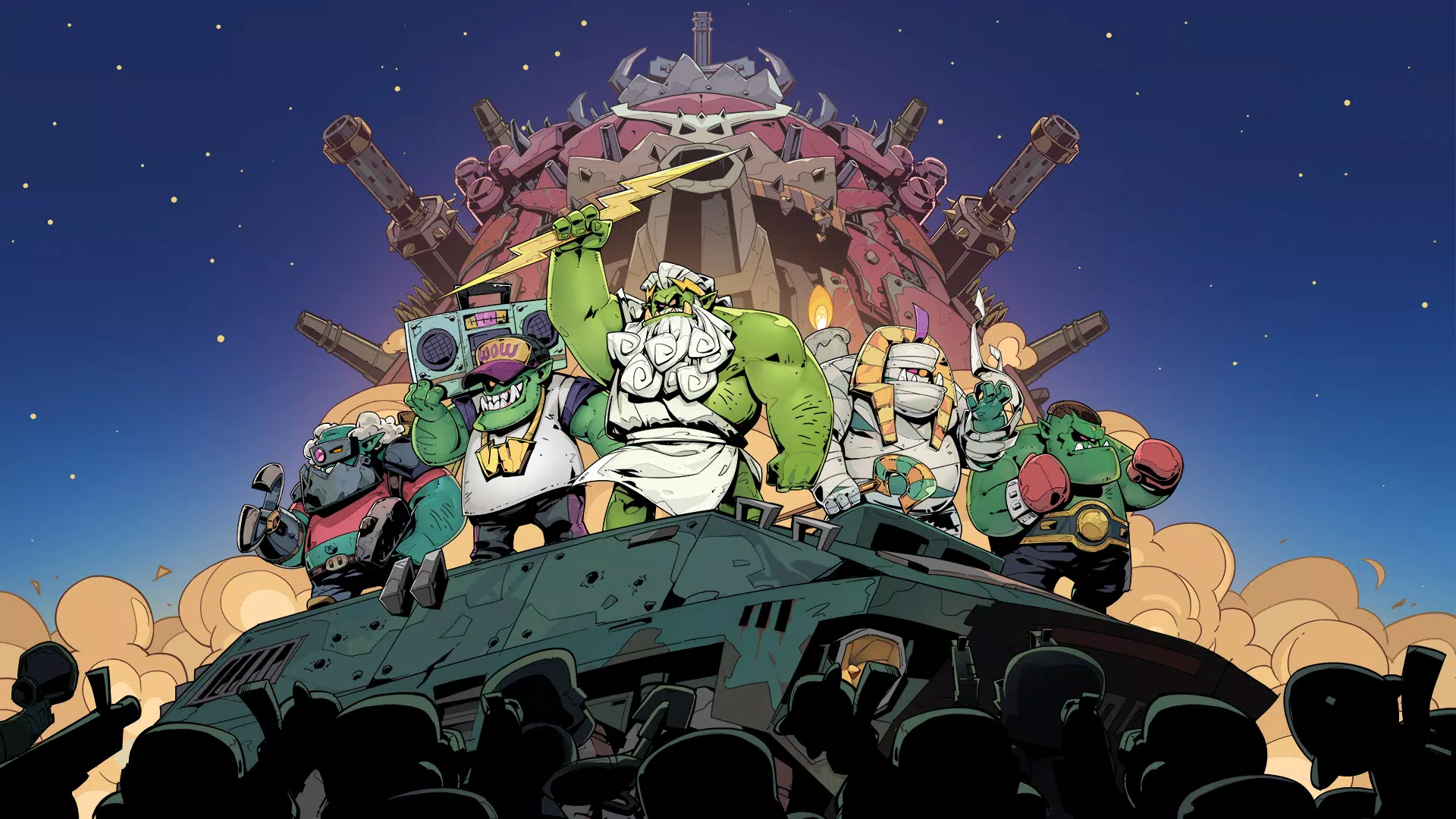 BIG BOOM - ORKS' MOVING CASTLE Captura de pantalla 1