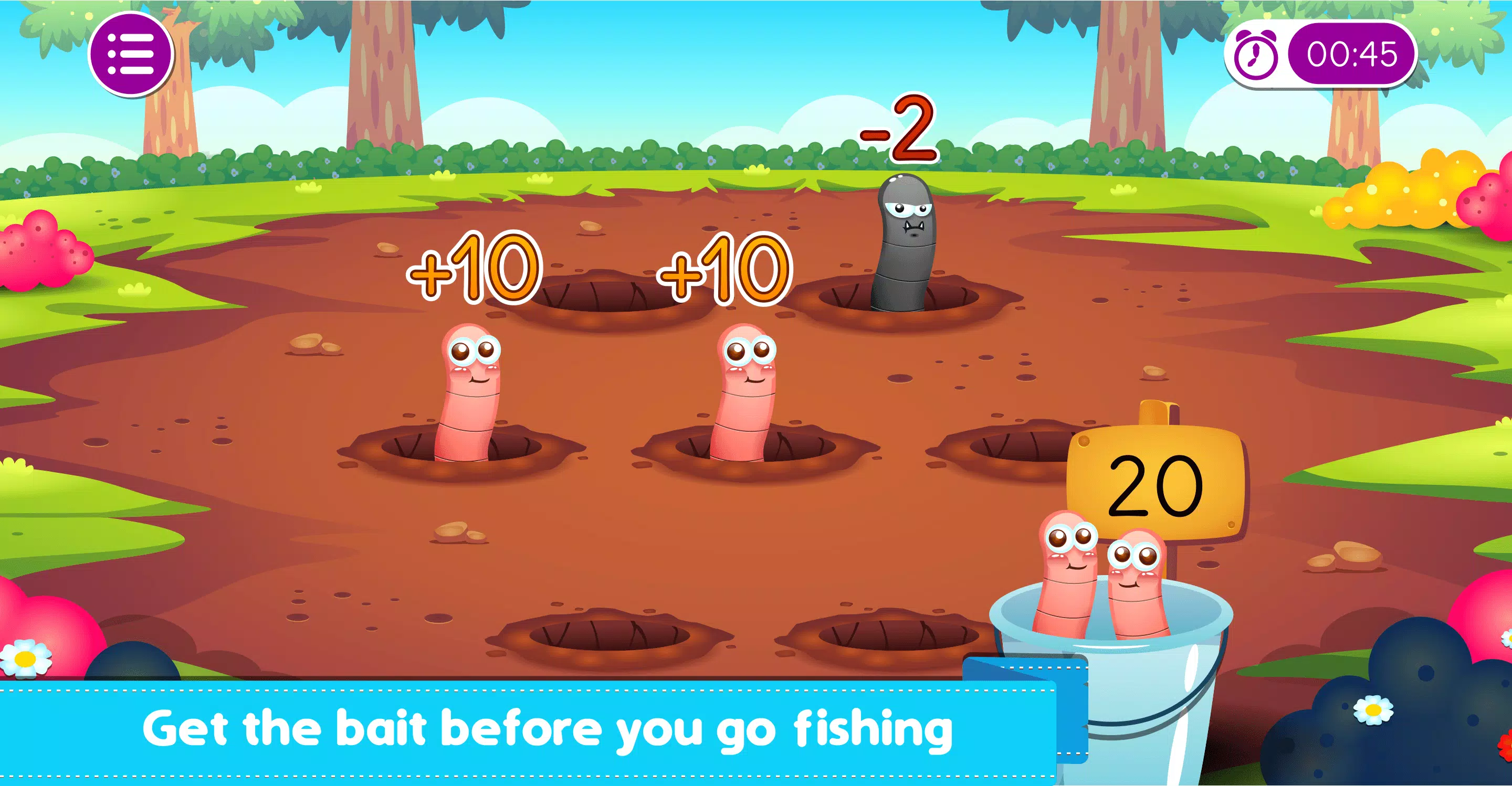 Marbel Fishing - Kids Games 스크린샷 1