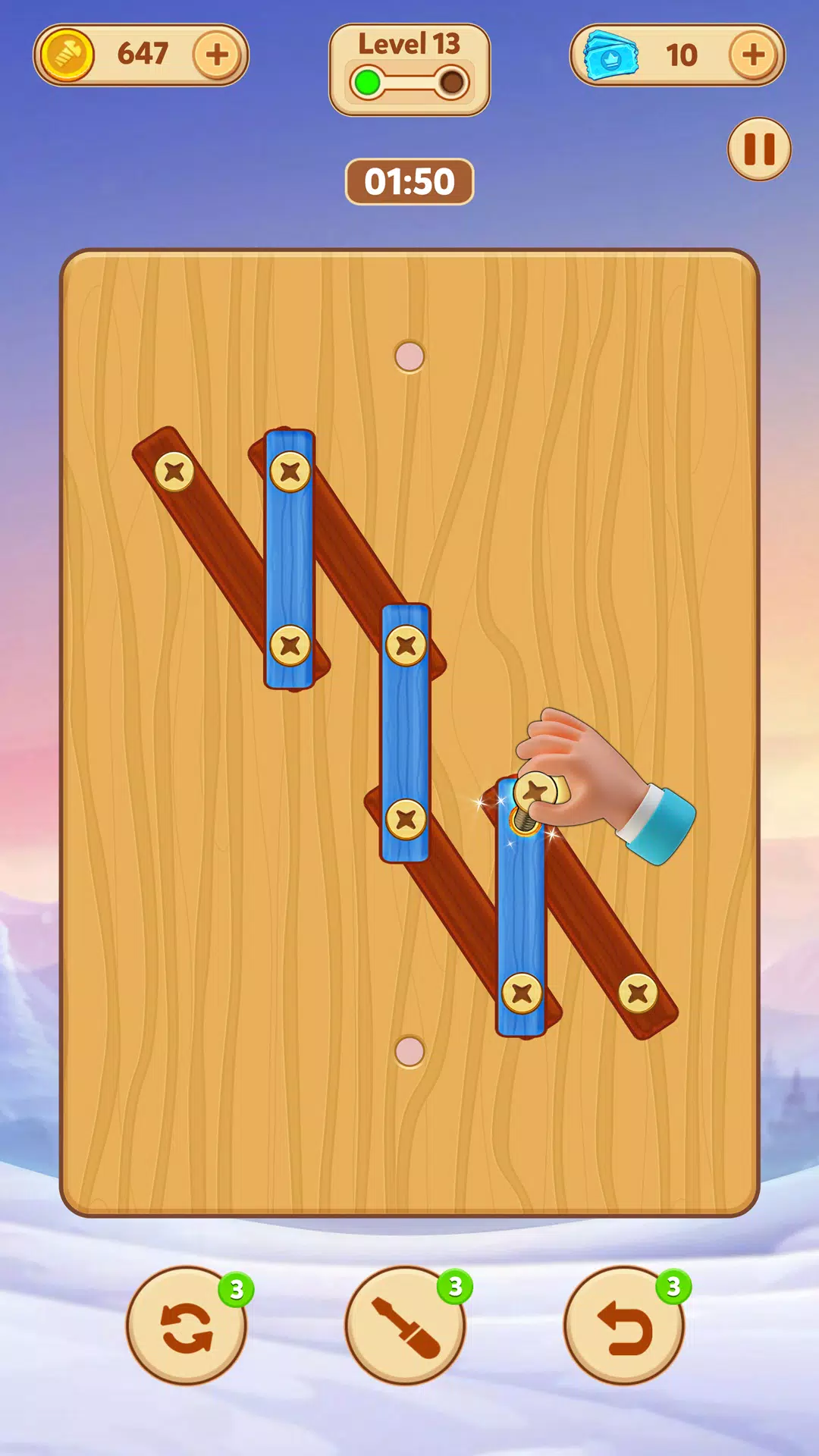 Unscrew Puzzle - Nuts & Bolts Screenshot 0