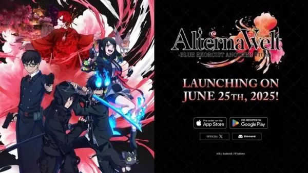 Le RPG d'action 3D AlternaVvelt Blue Exorcist Another Story débarque sur mobile
