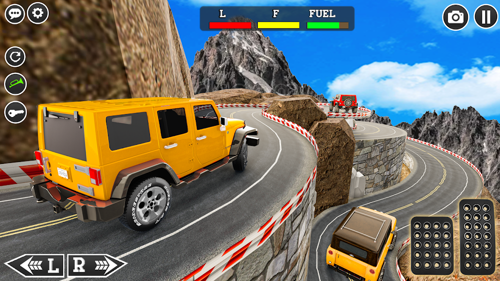 4x4 Mountain Climb Car Games 螢幕截圖 0