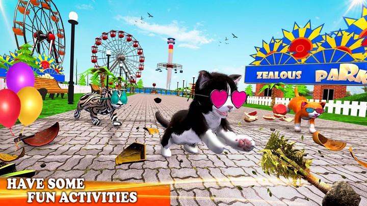 Pet Cat Simulator Cat Games ဖန်သားပြင်ဓာတ်ပုံ 2