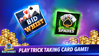 Spades: Bid Whist Classic Game Captura de pantalla 0