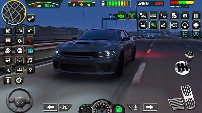 US Car Driving Simulator Game Screenshot 1