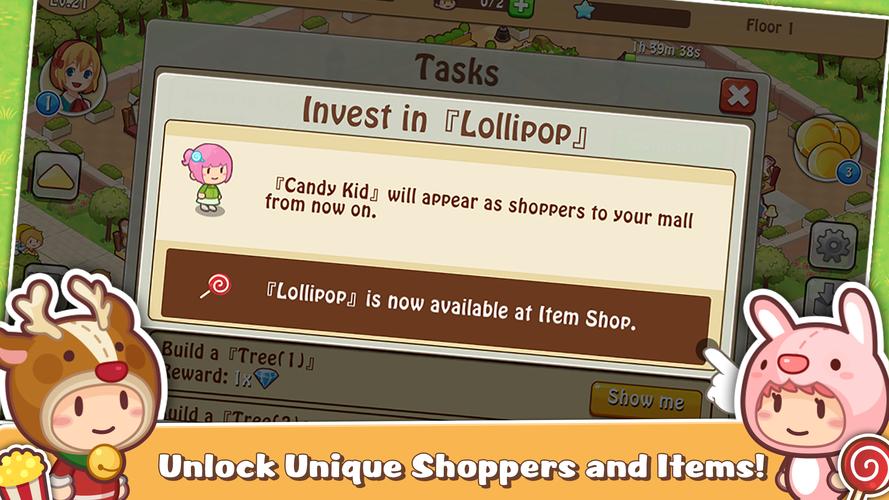 Happy Mall Story: Sim Game Ảnh chụp màn hình 3