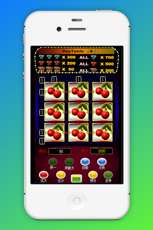 Fruit plate: 777 Slot Machine, Скриншот 2