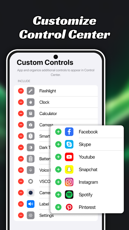 Control Center AZ Mod スクリーンショット 2