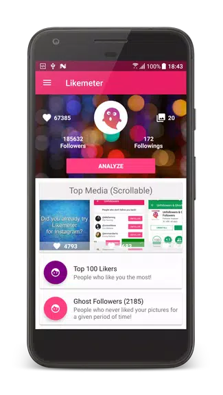 Likes & Ghost Followers for Instagram应用截图第0张