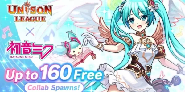 Unison League werkt samen met Hatsune Miku en vocaloid sterren