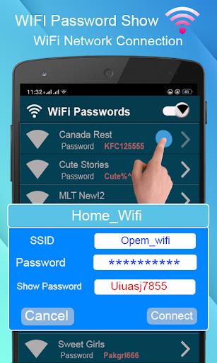 WiFi Password Show Analyzer Tangkapan skrin 3