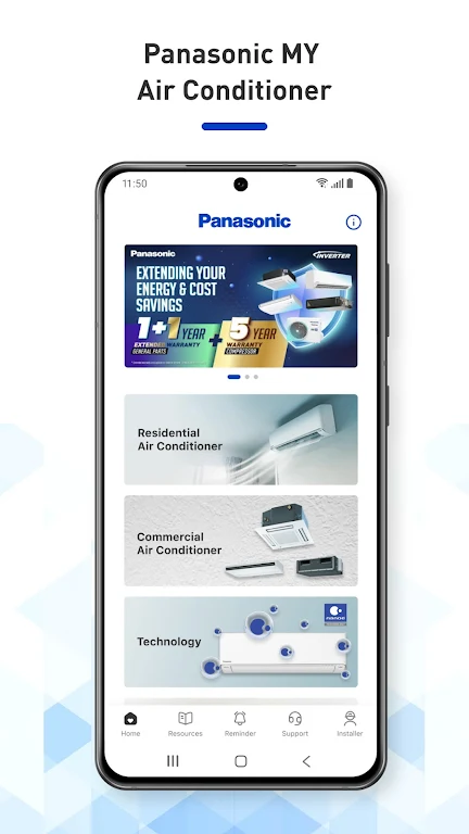 Panasonic MY Air Conditioner Ekran Görüntüsü 0