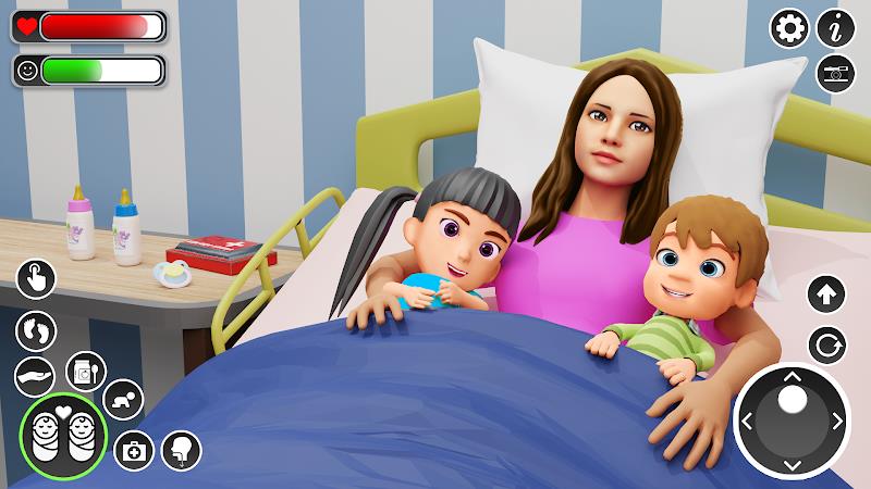 Virtual Mom Family Life Games ဖန်သားပြင်ဓာတ်ပုံ 0