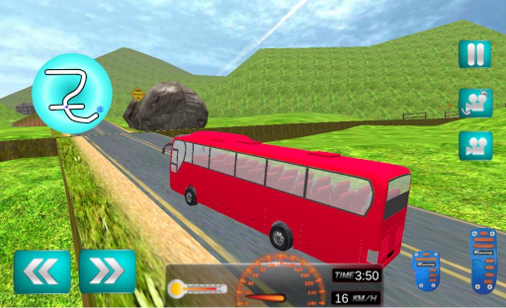 Bus Driving Hill Station Sim Ekran Görüntüsü 2