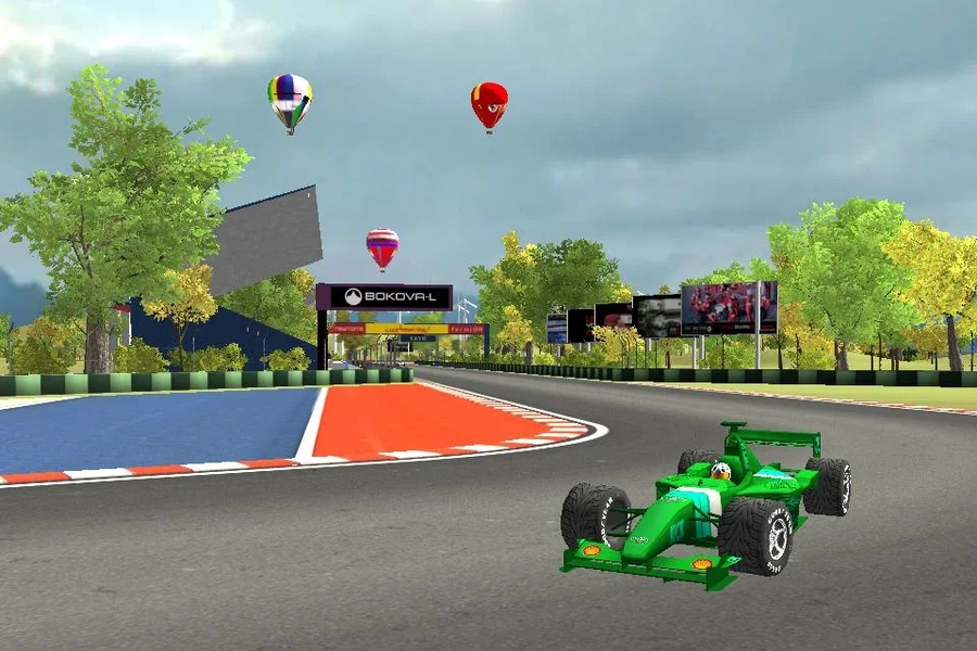 Real Fast Formula Racing 3D 스크린샷 1