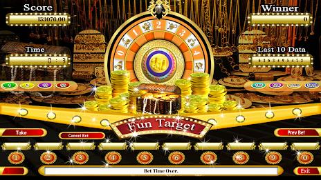 Fun Game Roulette Spin Target Captura de pantalla 2