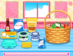 cooking cake Caramel games Screenshot 1