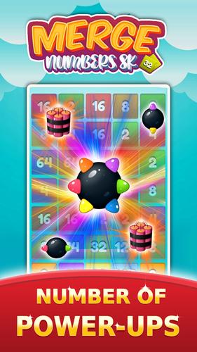 2048 Number Merge Games Puzzle Capture d'écran 3