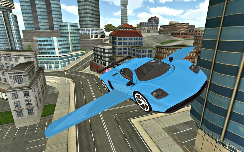 Flying Car Simulator Xtreme 3D Zrzut ekranu 3