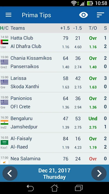 Football Predictions PrimaTips スクリーンショット 1