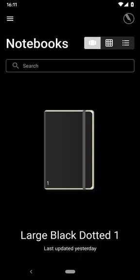 Moleskine Notes Zrzut ekranu 2