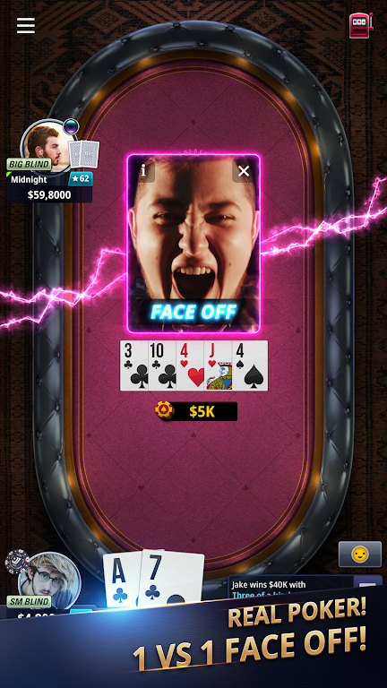 B17 Poker - Texas Hold'em, Live cam poker 스크린샷 0