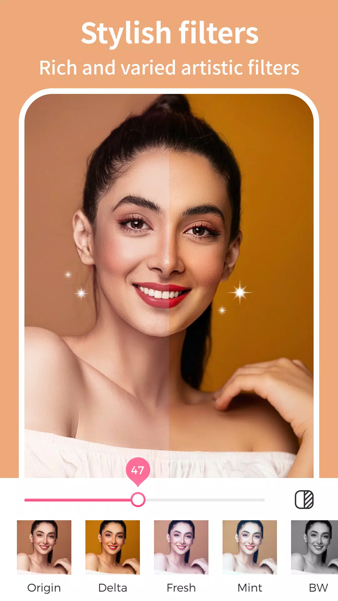 Beauty Camera & Selfie Camera ဖန်သားပြင်ဓာတ်ပုံ 3