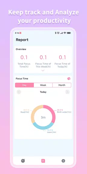 Brain Focus Productivity Timer ภาพหน้าจอ 2