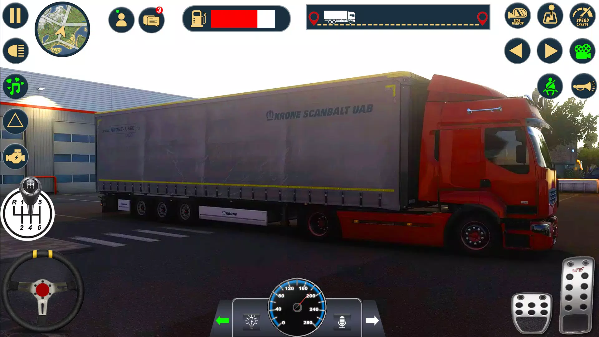 Euro Cargo Truck Simulator 3D应用截图第0张