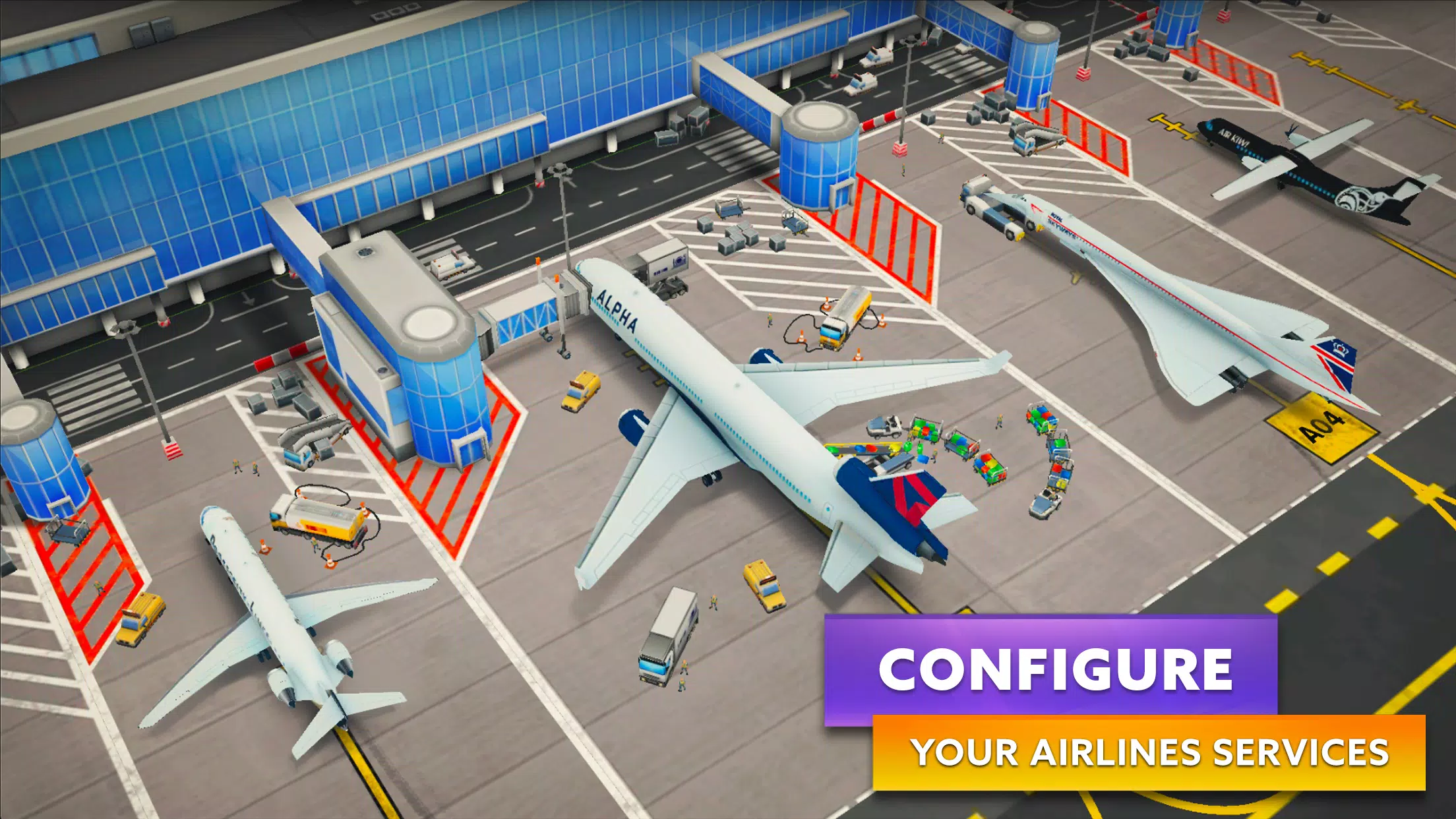 Airport Simulator ဖန်သားပြင်ဓာတ်ပုံ 2