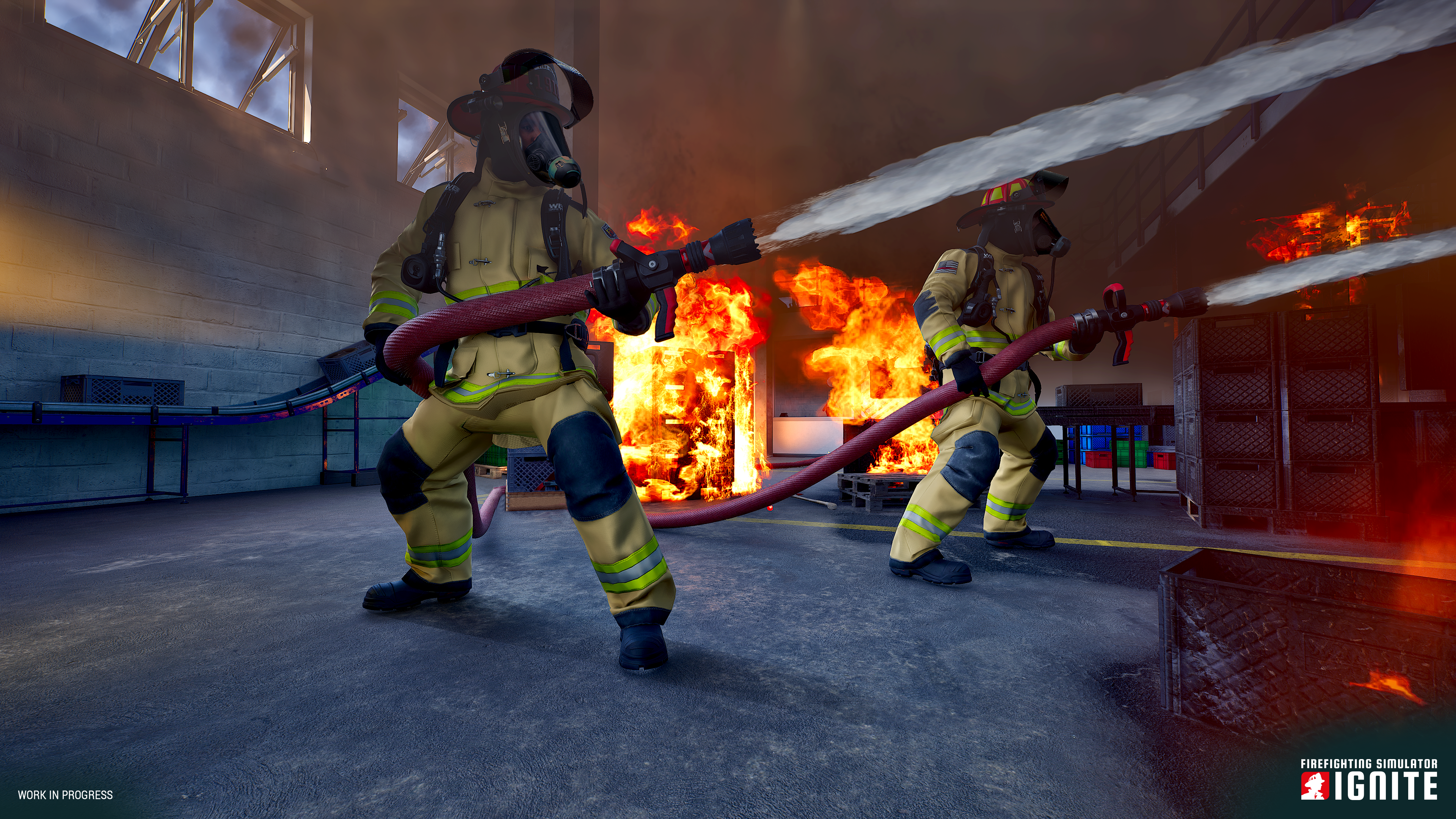 Simulator de lutte contre les incendies: Ignite révélée pour PC, PS5, Xbox